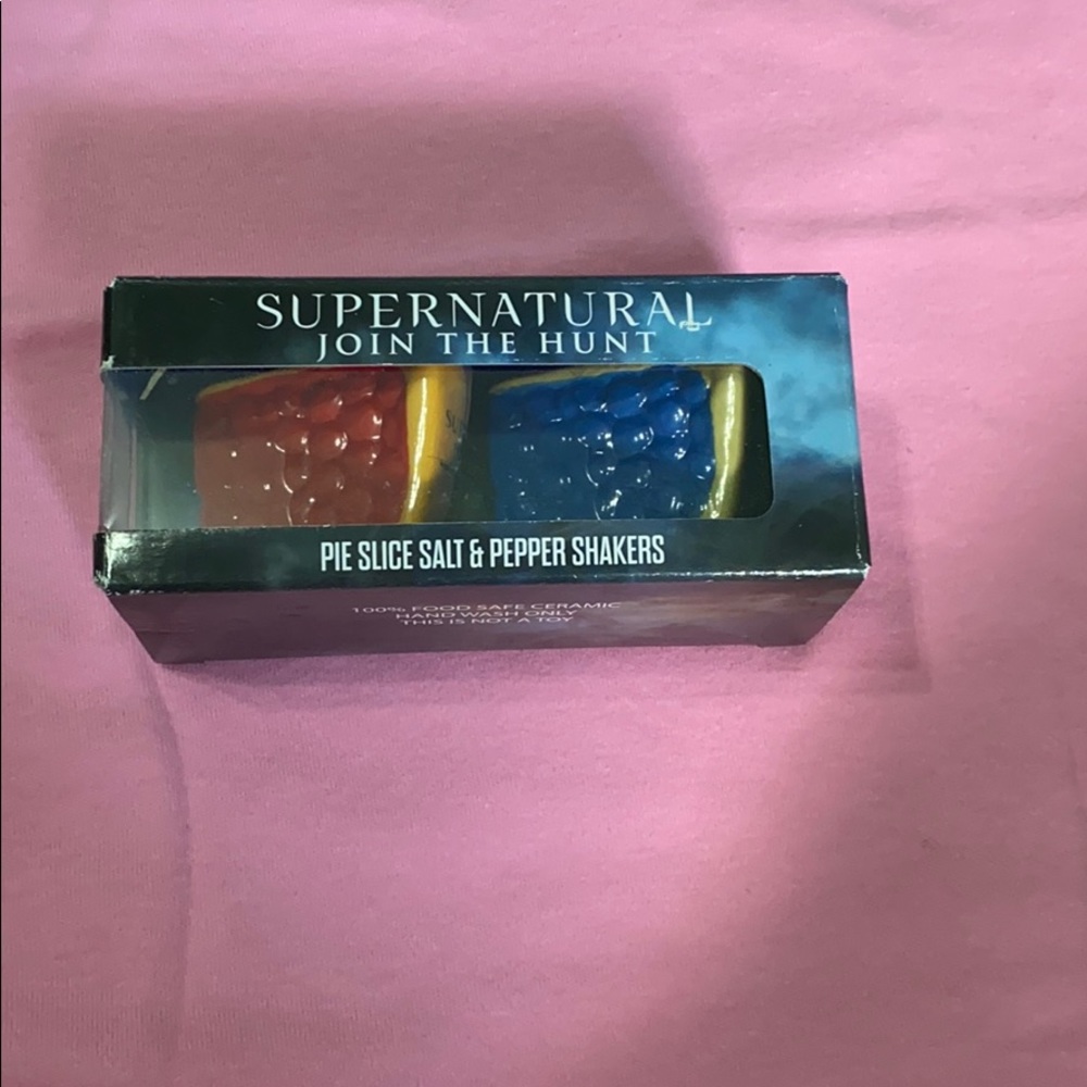 Collectible Supernatural salt and pepper shakers
